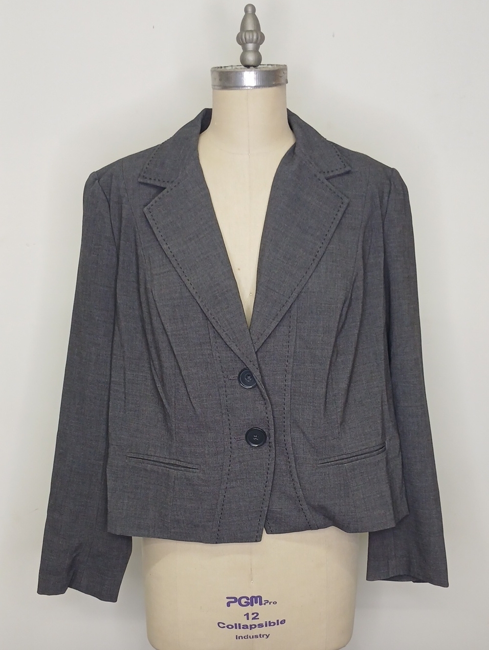 Lane Bryant Grey Blazer / 16
